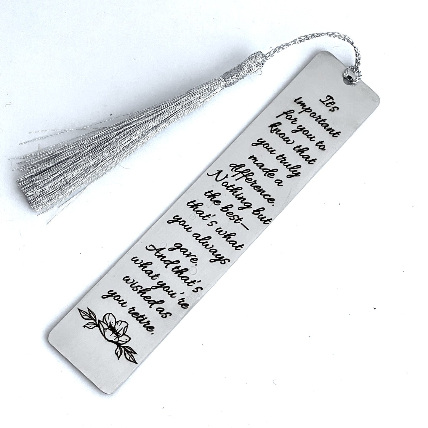 Retirement bookmarks