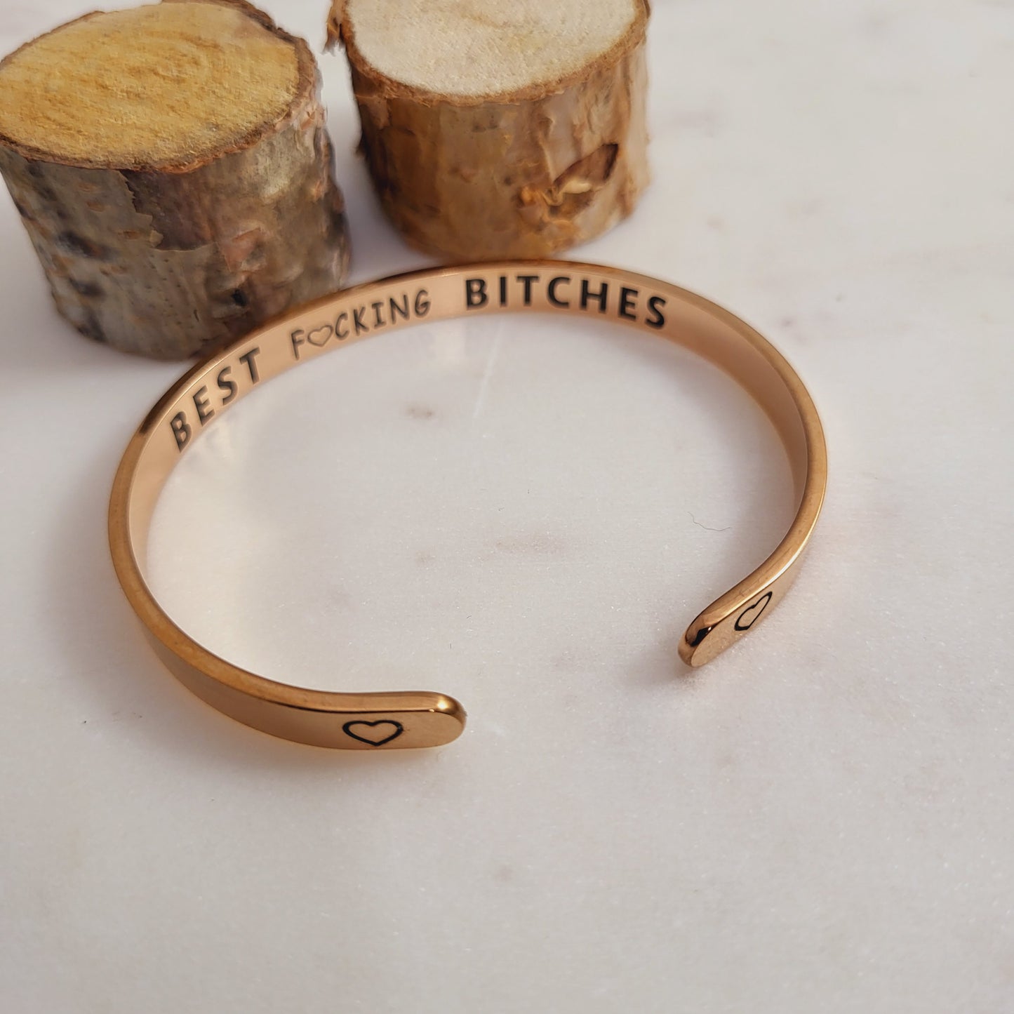 Best Fu*king Bitches Cuff Bangle bracelet for Girls, Besties BFF Friendship Gifts