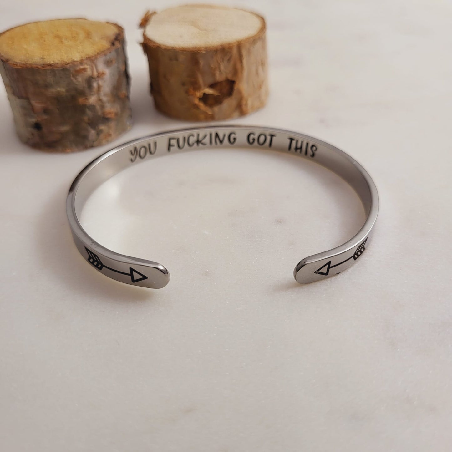 You Fucking Got This Cuff Bracelet - Motivational Jewelry Bracelet