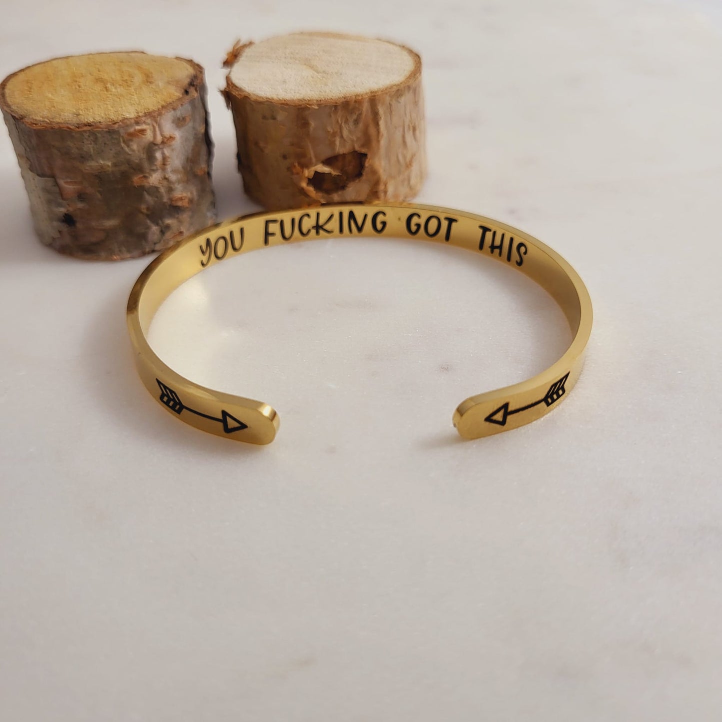 You Fucking Got This Cuff Bracelet - Motivational Jewelry Bracelet