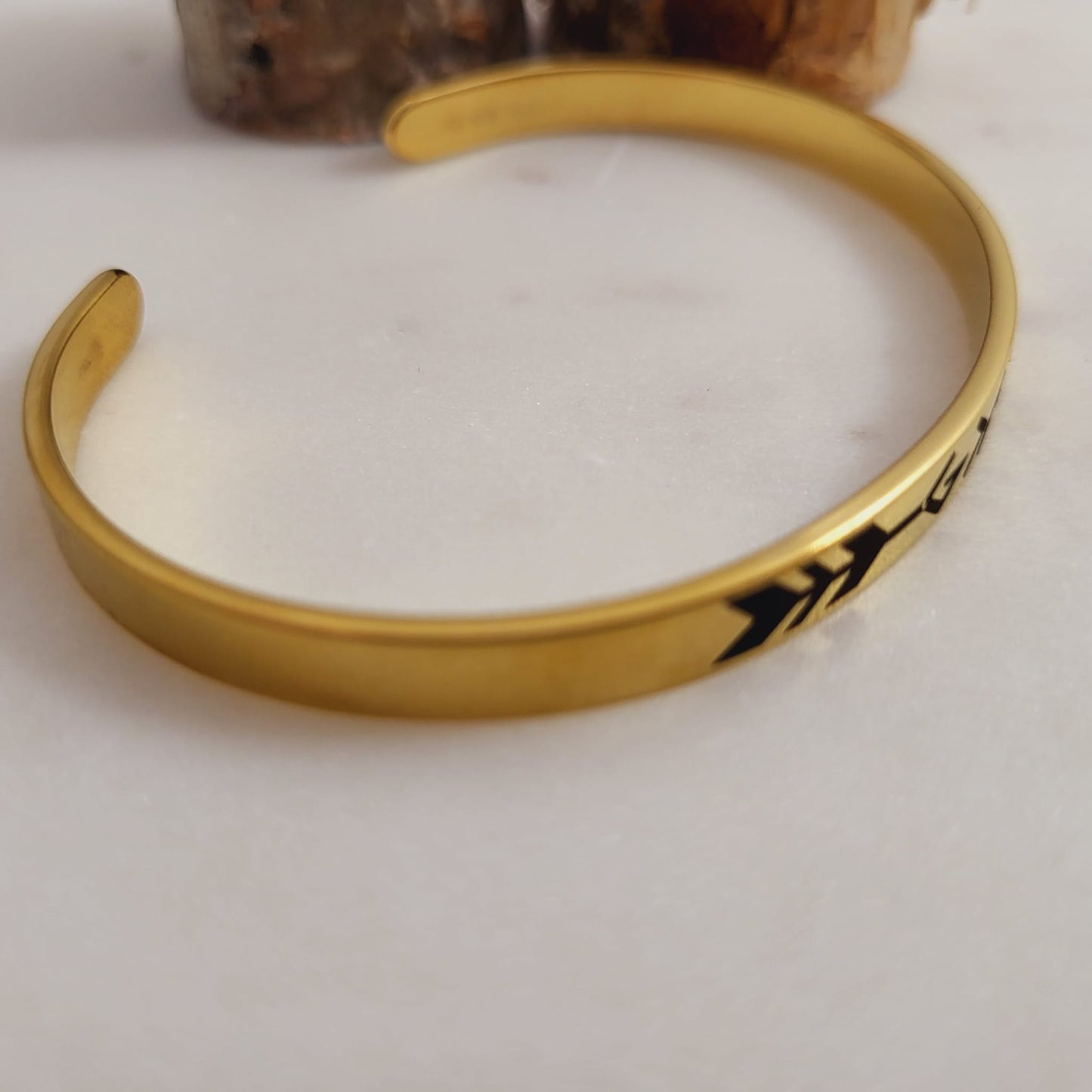God is Greater than the Highs and Lows bracelet - Romans 8:39 Christian Gifts