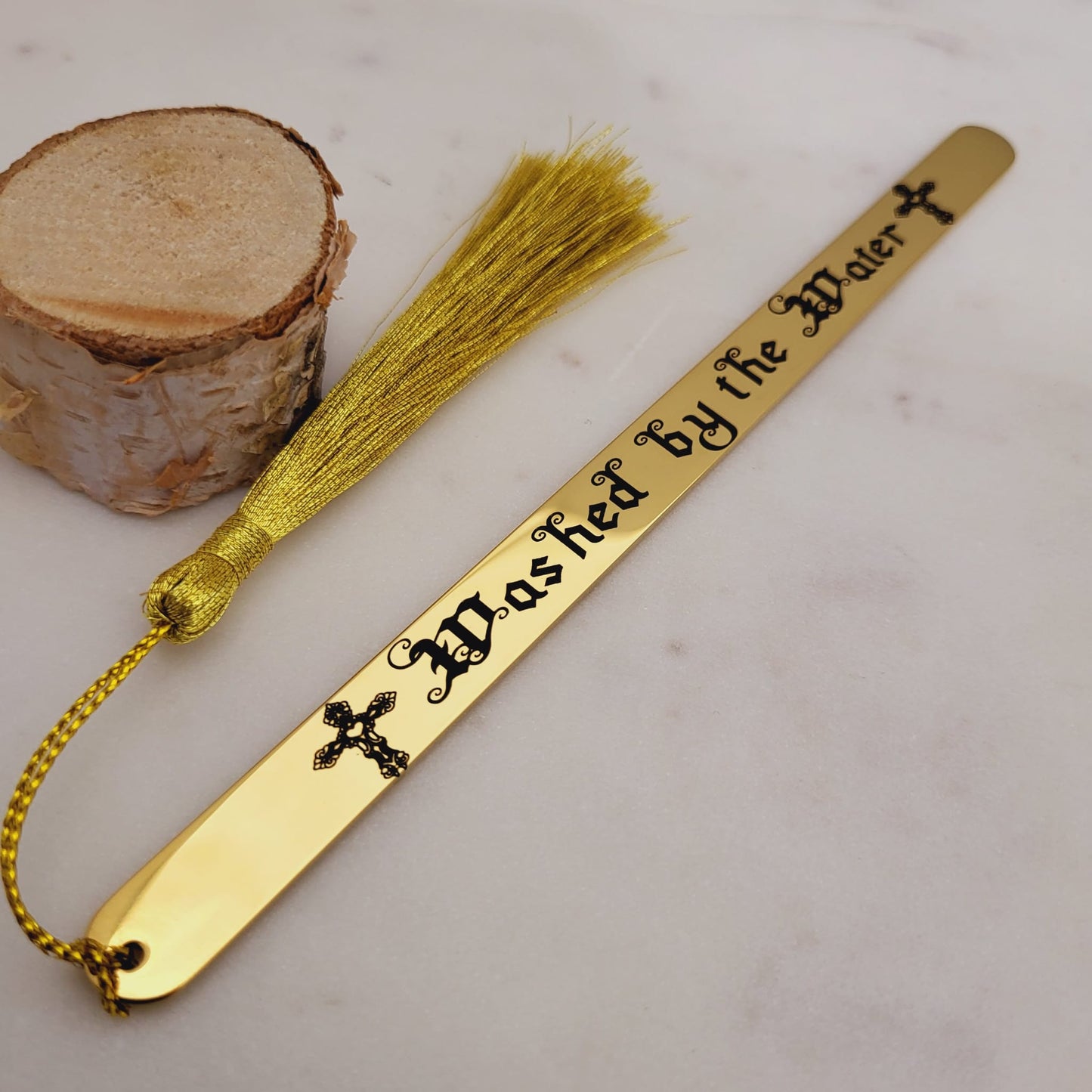 Washed By The Water Bookmark Gifts. Christian Gift. Baptism Gift, Unique Communion Gifts