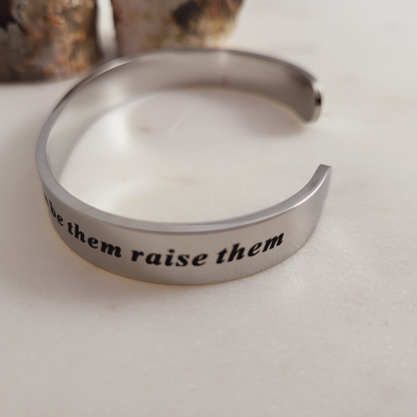 Empowered Women Gift - Here's to strong women bracelet