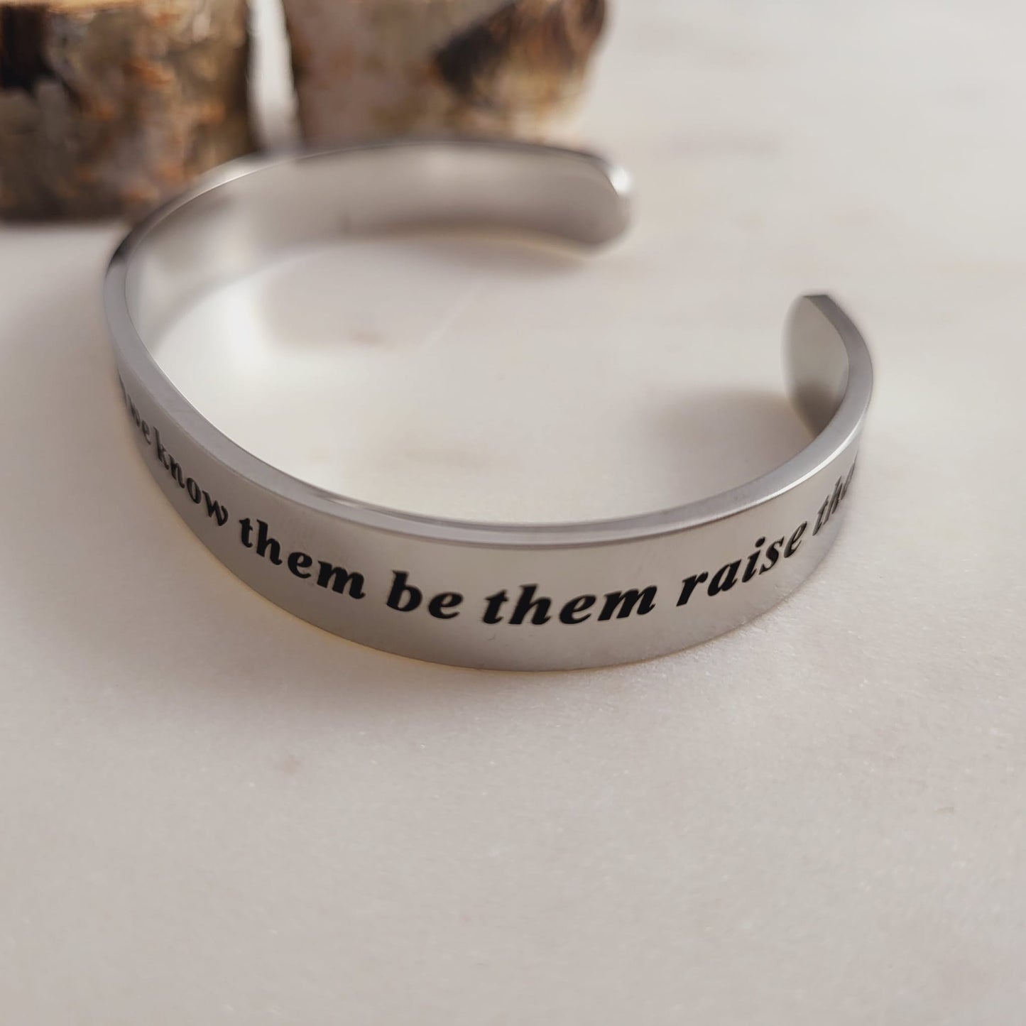 Empowered Women Gift - Here's to strong women bracelet