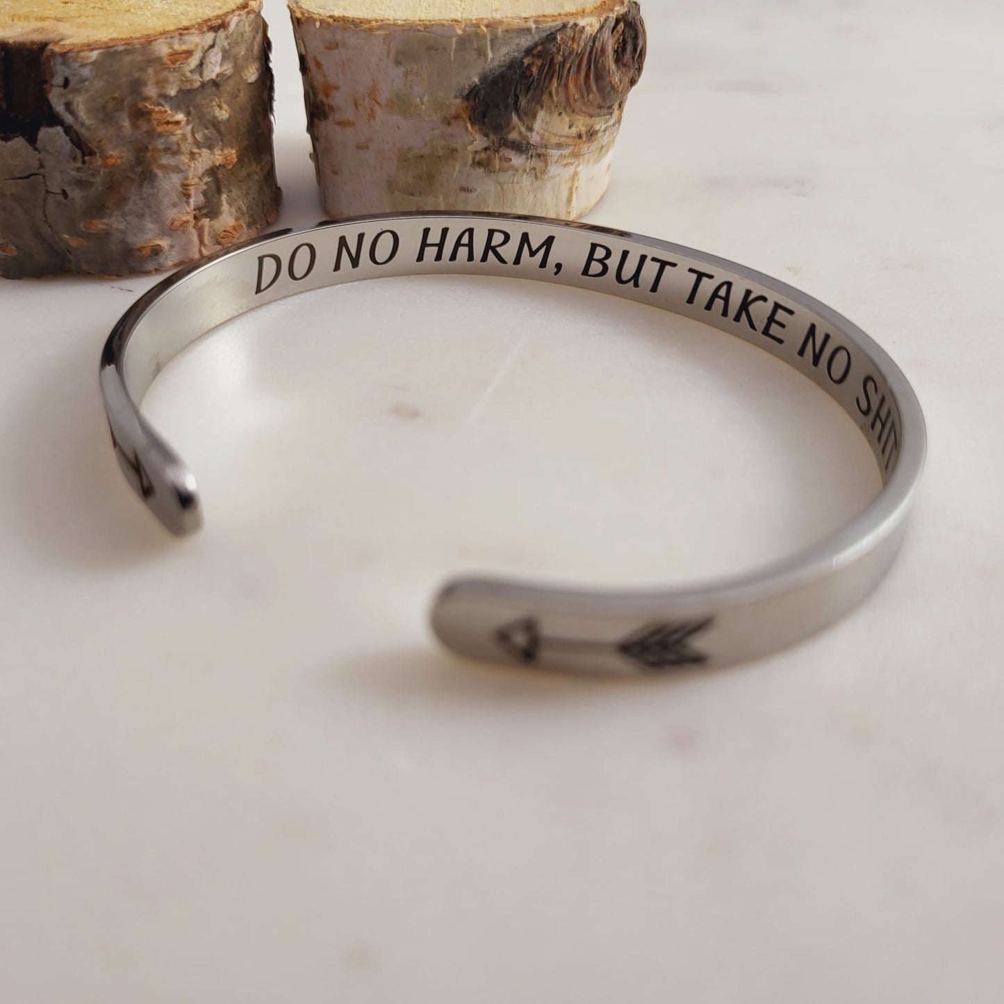 Inspirational Bracelets - Do No Harm But Take No SHIT