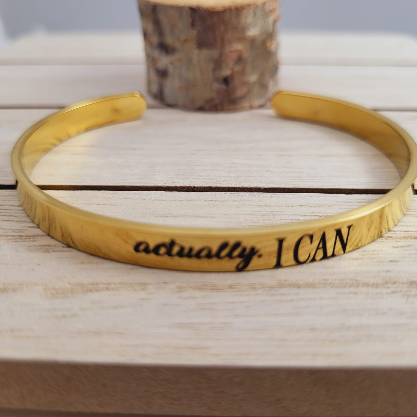 Actually I Can - Inspirational Jewelry Bracelet Gifts