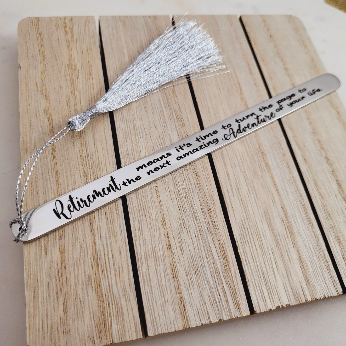 Best Retirement Bookmarks. Retirement means its time to turn the page to the Next amazing Adventure of your Life.