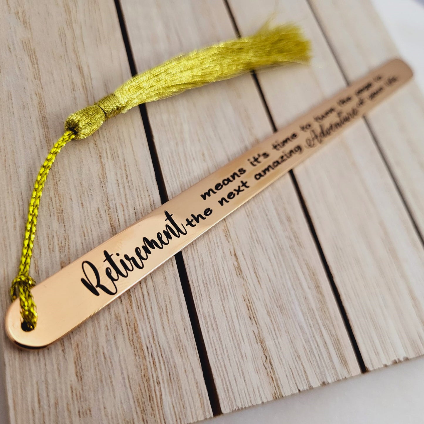 Best Retirement Bookmarks. Retirement means its time to turn the page to the Next amazing Adventure of your Life.