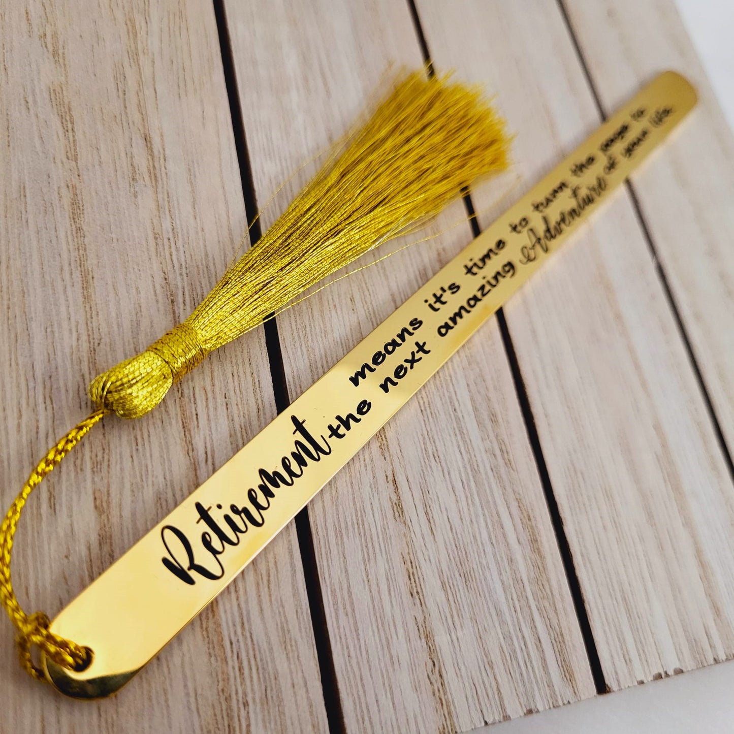 Best Retirement Bookmarks. Retirement means its time to turn the page to the Next amazing Adventure of your Life.