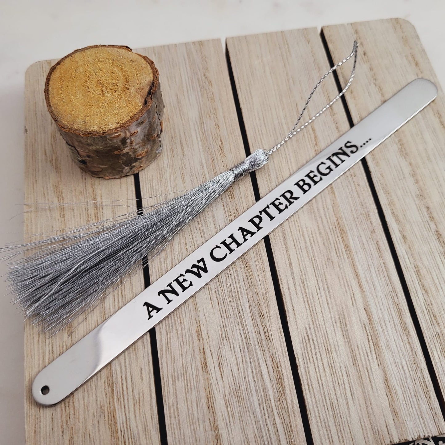 Retirement Gift Bookmarks - A New Chapter Begins