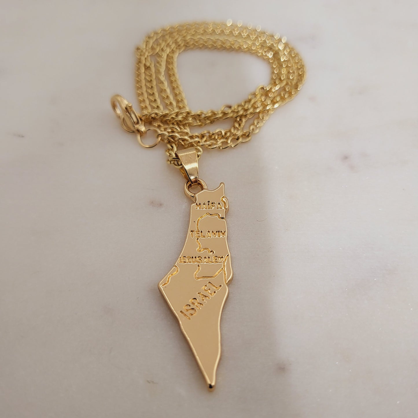 Support Israel. Israel Necklace Pendants for women