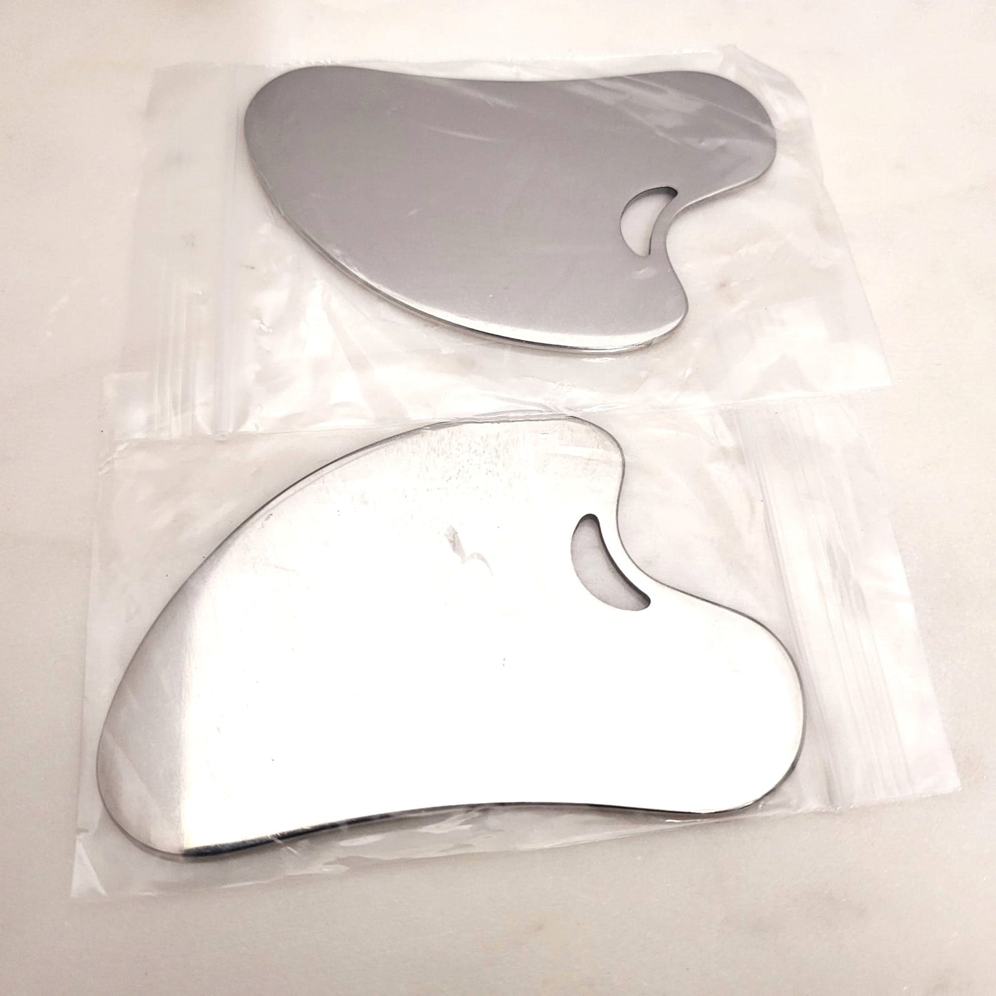 Stainless steel Gua Sha for Face & Body - 2 PACK DEAL