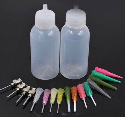 Henna Applicators With 16 Nozzle Tip Needles for Hand Body Henna Tattoo