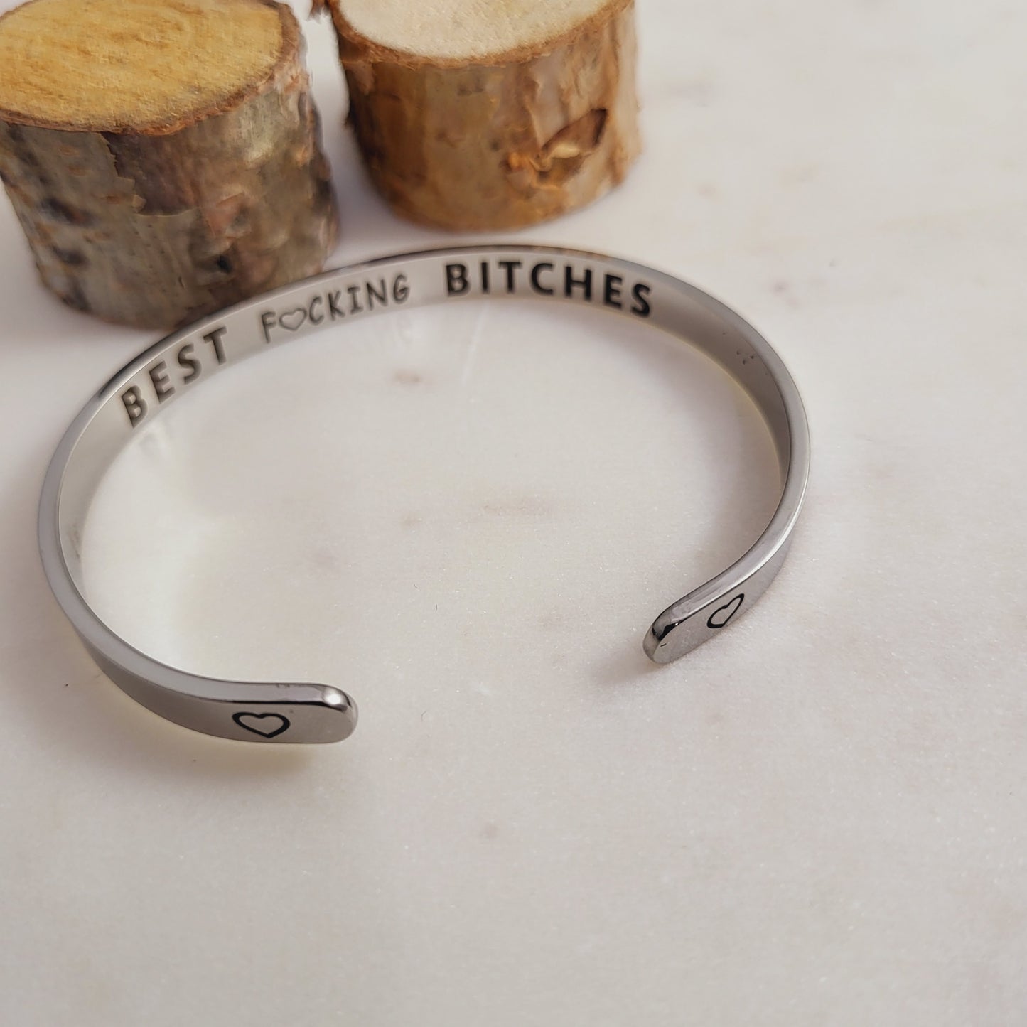 Best Fu*king Bitches Cuff Bangle bracelet for Girls, Besties BFF Friendship Gifts