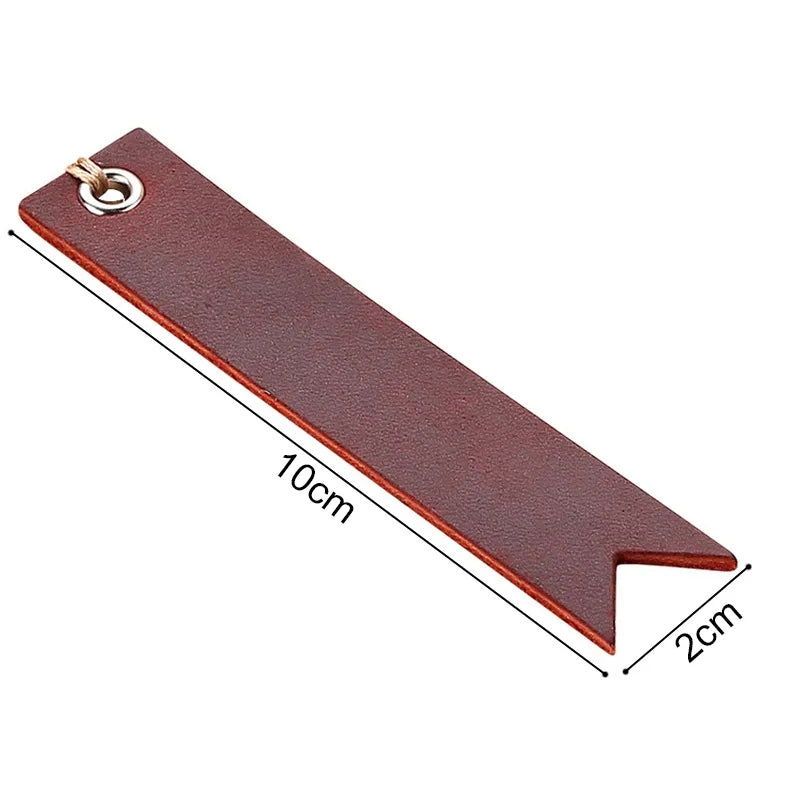Vintage Leather Bookmark as Christmas Present