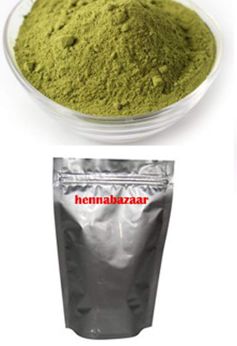 Fresh 100 gms Natural Henna Powder Packets in Foil package. Freshness Guaranteed - NationinFashion