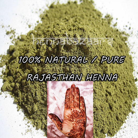 100 gm Pure Natural Henna Powder 100% from India Rajasthan. - NationinFashion