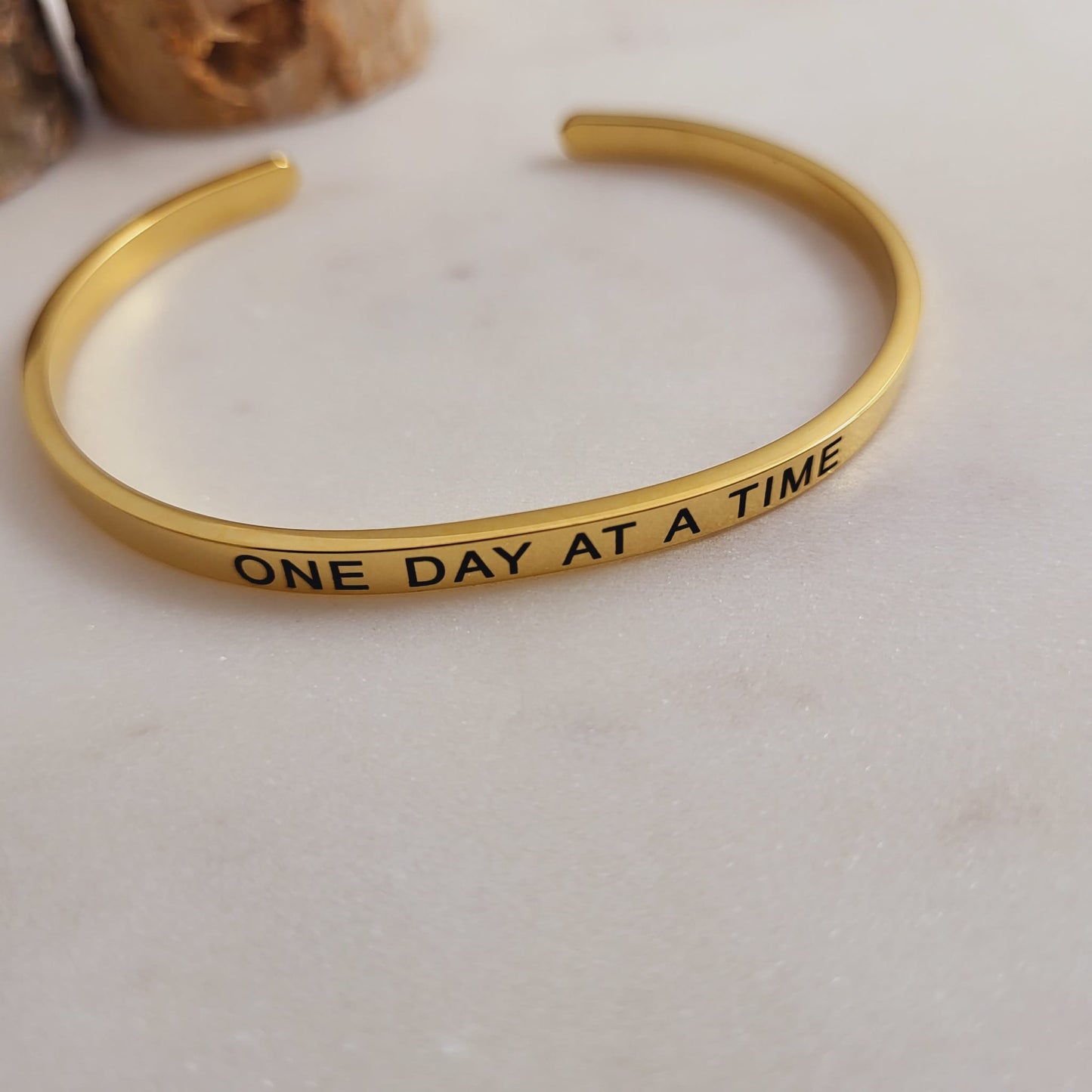 Wear Your Motivation - One day At a Time Bracelets