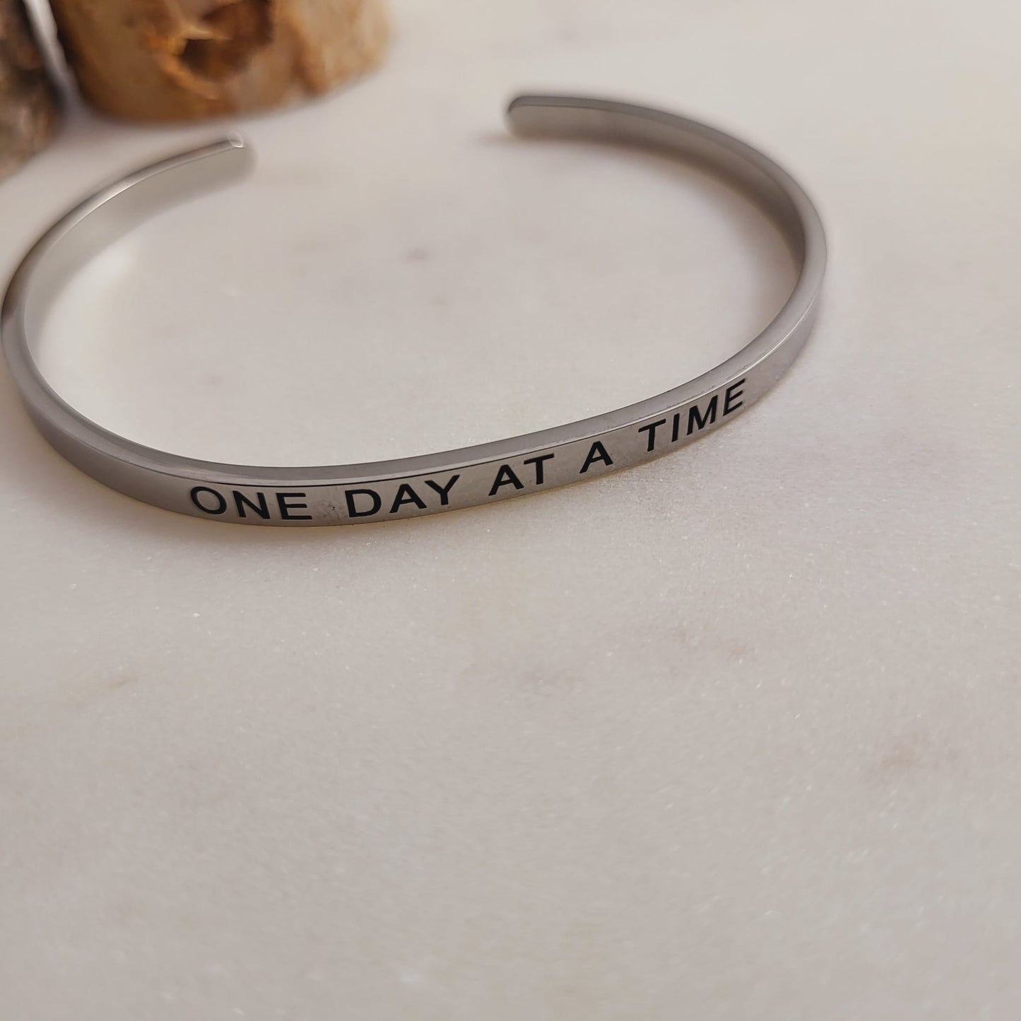 Wear Your Motivation - One day At a Time Bracelets