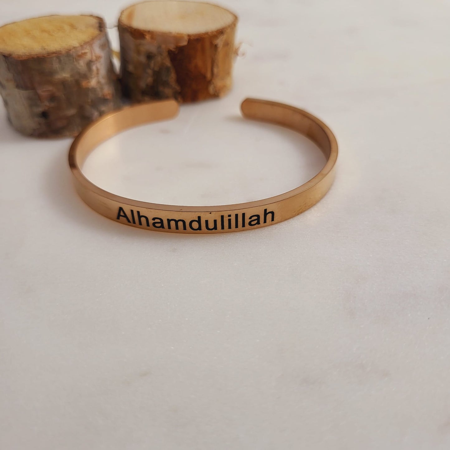 Ramadan Eid Gifts - Alhamdulillah Bracelet Muslim Islamic Thank you Cuff