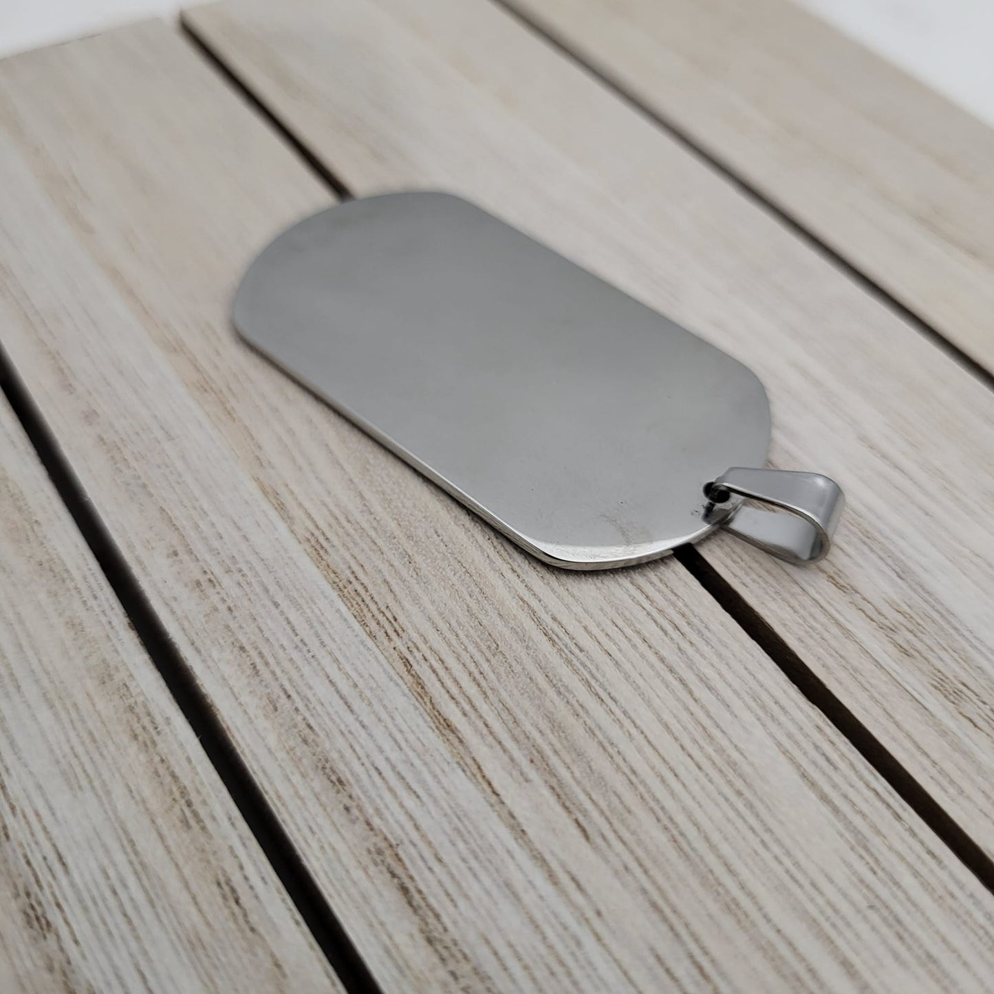 Military Tag / Dog Tag Laser Engraving Blanks -For DIY engraving