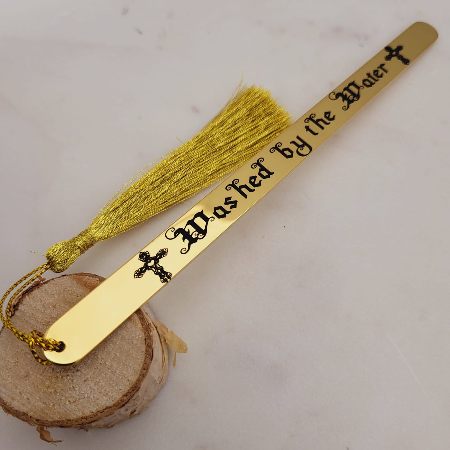 Washed By The Water Bookmark Gifts. Christian Gift. Baptism Gift, Unique Communion Gifts
