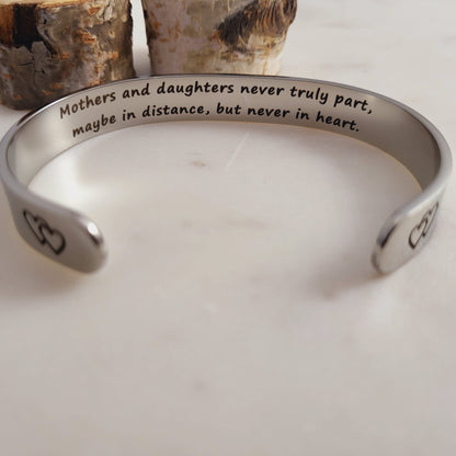 Mother and Daughters Bracelets - Mothers and Daughters Never Truly Part