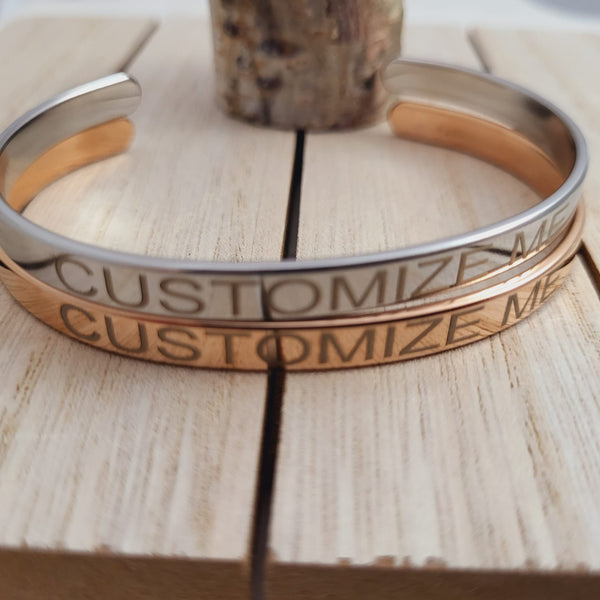 Custom Personalized Bracelets for Women & Men